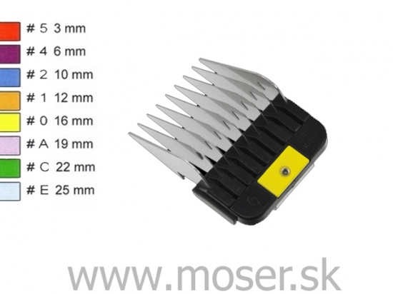 Moser 1247-7840 16mm nádstavec s kovovými zubami